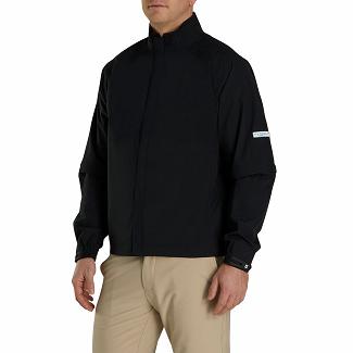 Men's Footjoy HydroLite Rain Jacket Black NZ-316029